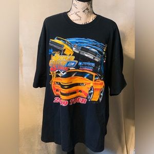Super Chevy Show 2009 Black 2XL Tour T Shirt with Dates
